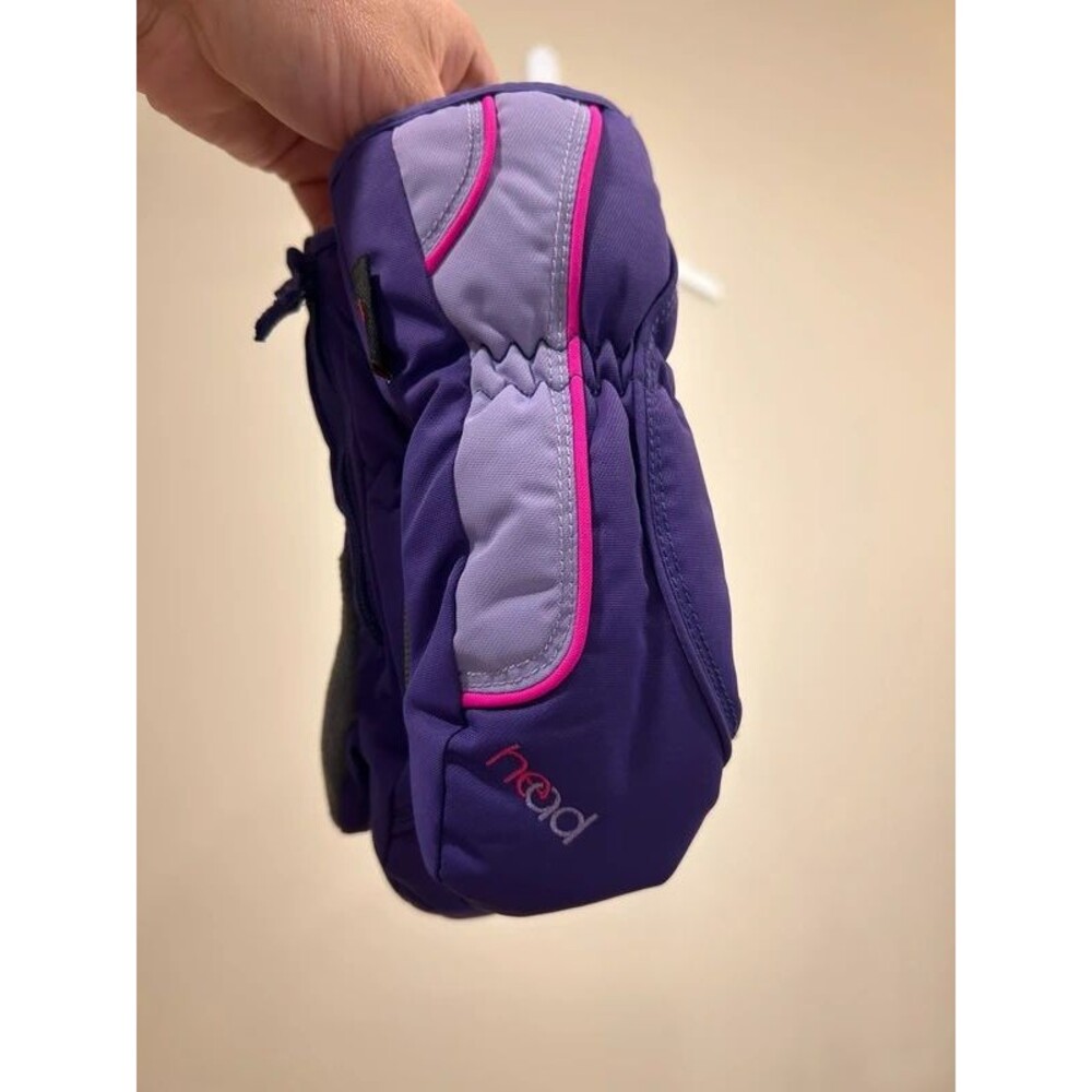 New Head Brand Girls XS Purple Insulated Warm Winter Mittens